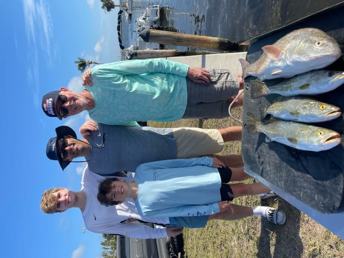 (Left to Right): Liam McNeeley, Eli Ihde (nephew), Josh Ihde, Chuck Elsey